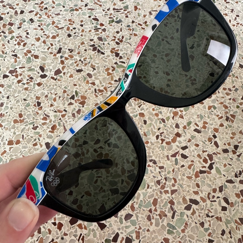 Vintage Rare Ray-Ban Wayfarer Olympics 92 Sunglasses